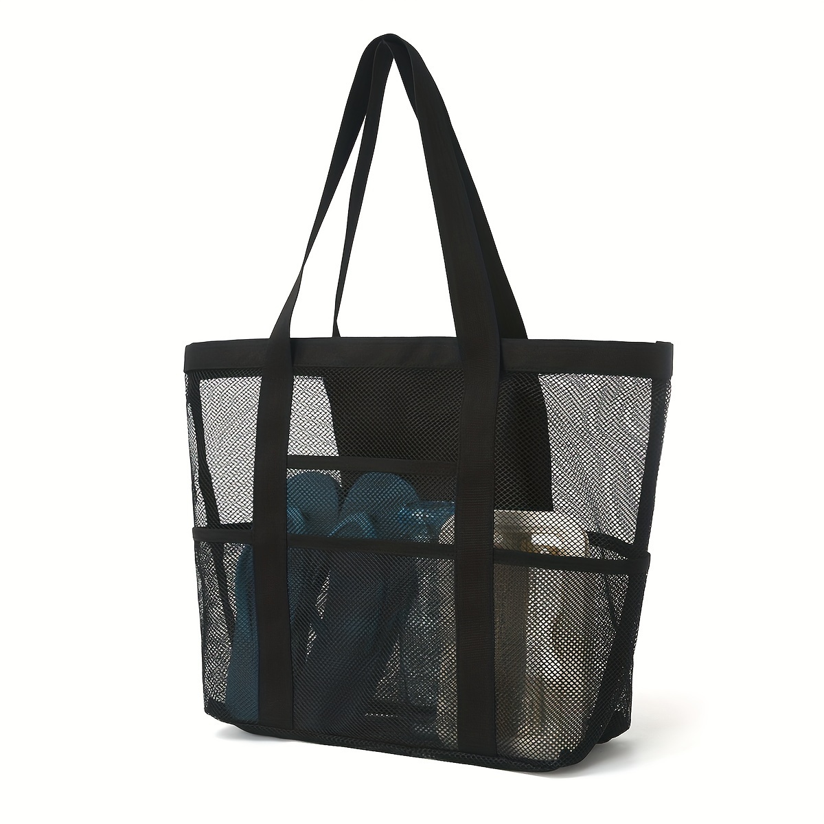 mesh beach bag large beach tote bag for pool beach bag for vacation essentials