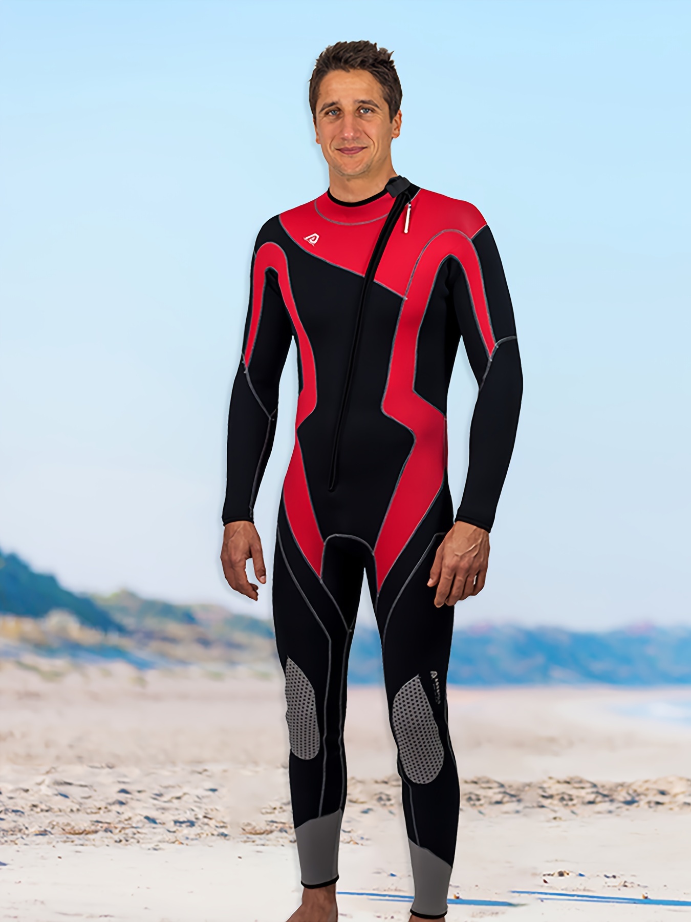 Onesie Wet Suit Men's Thickened Warm Sunscreen Long - Temu