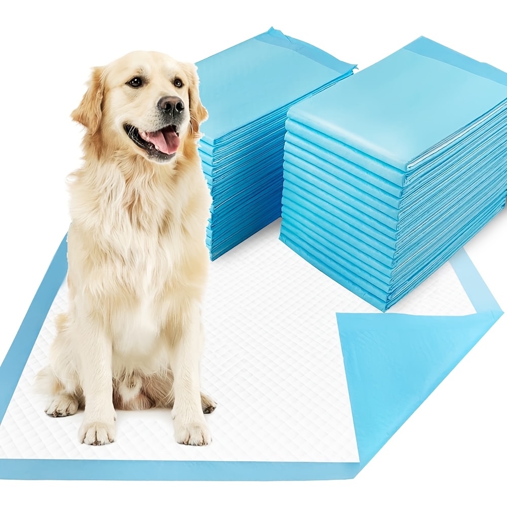 TEMU Pee Pads For Large Dog 47"x32" 40count Disposable Changing Pads Ultra Absorbent Waterproof