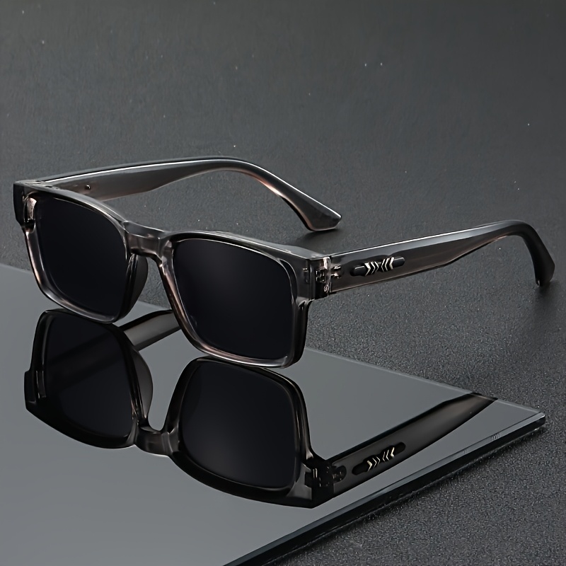 BERTANS Retro Square Glasses - Full-Rim Frame, Wide Fit (139mm+), Turquoise & Dark Brown, Everyday & Formal Eyewear for Men and Women - Perfect Gift for Birthdays, Anniversaries, Graduation, Father's/Mother's Day, Fashion Accessory, Trendy Frames