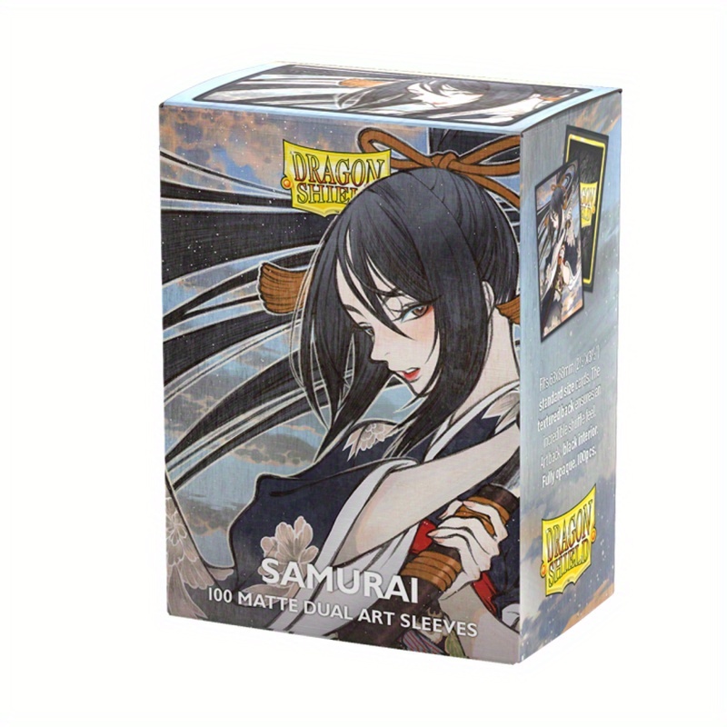 MATTE-DUAL ART Samurai AT-16153 二つ samurai matte dual sided art pattern sleeves - Temu Canada