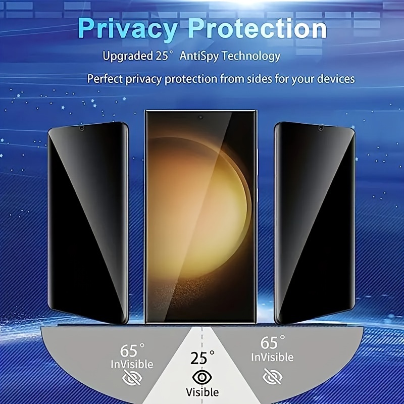 premium tempered glass privacy screen protector Temu Oman