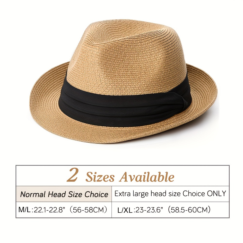 Foldable Short Brim Sun Hat Trendy Panama Hat Summer Elegant - Temu