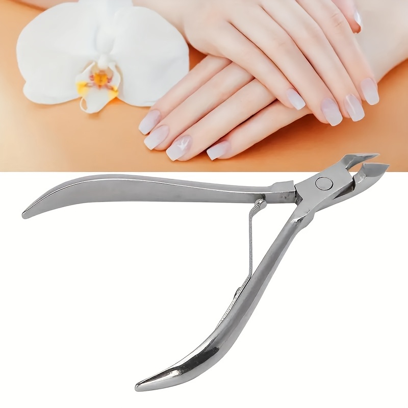 

Coupe-cuticules Professionnel en Acier Inoxydable - Outil de Soin des Ongles de Ergonomique pour Salon & , Inodore, Idéal pour Manucure & Pédicure