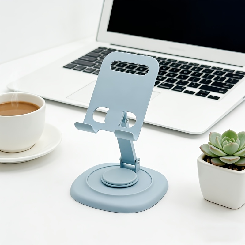 360-Degree Rotatable Adjustable Desktop Phone Holder