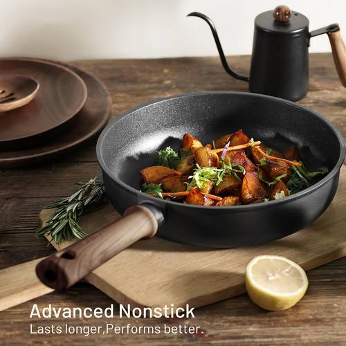 14-delars nonstick-köksset med stekpanna, grytor och kastruller – kökssats för matlagning