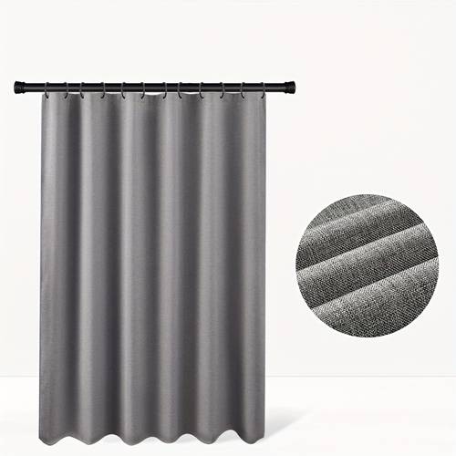 1 stuks - douchegordijn, /m2 modern wasbaar stoffen douchegordijn, polyester materiaal huisdecoratie gordijn, badkamergordijn met bijpassende