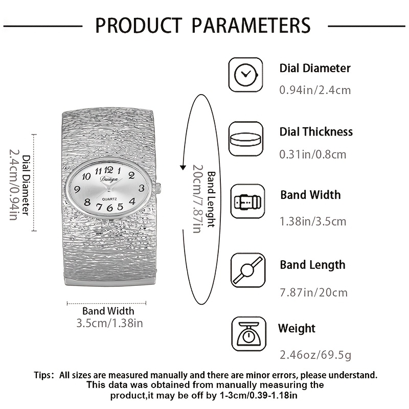 2pcs Women's Elegant Temperament Bracelet Watch + Versatile Bracelet Set, the Perfect Gift for Her on Mother's Day, Birthdays, and Anniversaries