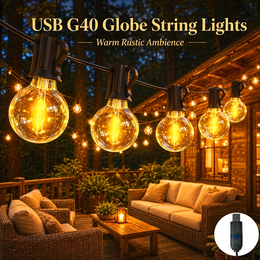 item picture 6 5  5  5m g40 led string lights outdoor terrace lamp e12   earth party garland string bulbs outdoor garden wedding lights outdoor christmas lighting backyard hanging light