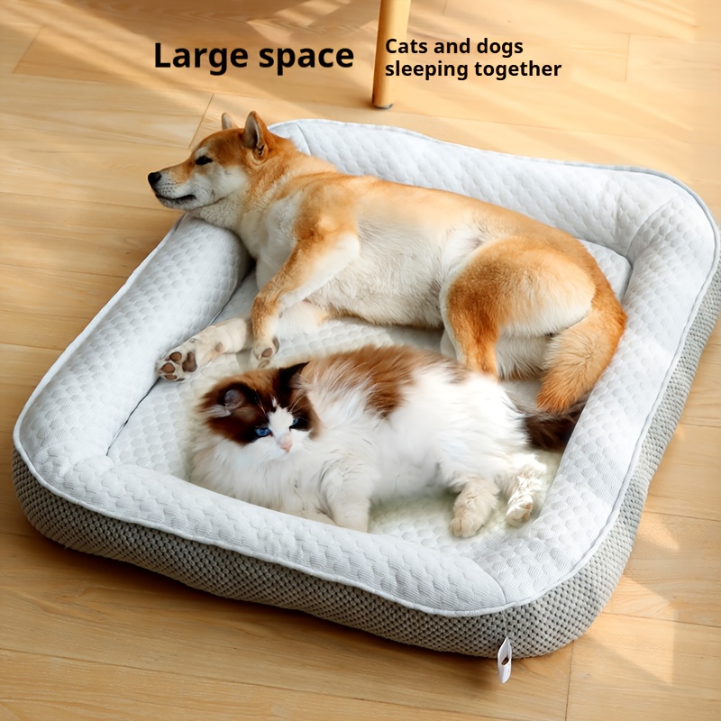 colchoneta fresca verano mascotas tela poliéster Temu Peru