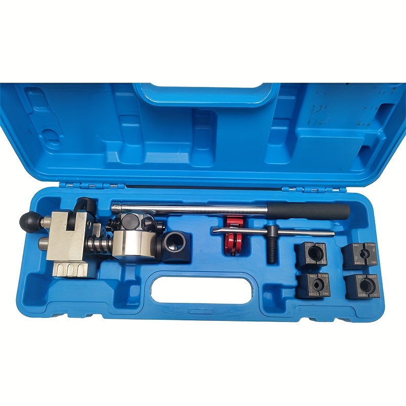Tool Set For Flaring Brake Lines, Featuring 45-degree Single, Double, And Bubble Flares