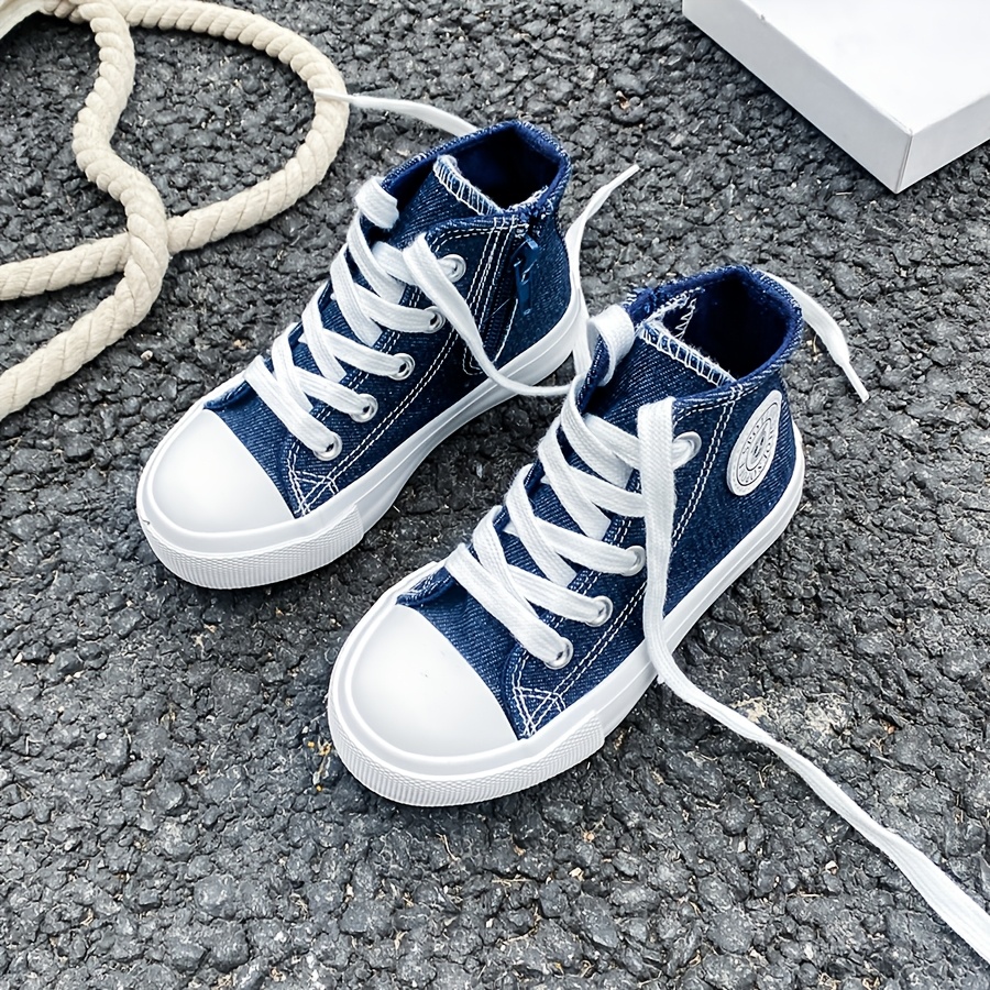 chaussures en toile respirante mi haute à mode chaussures en