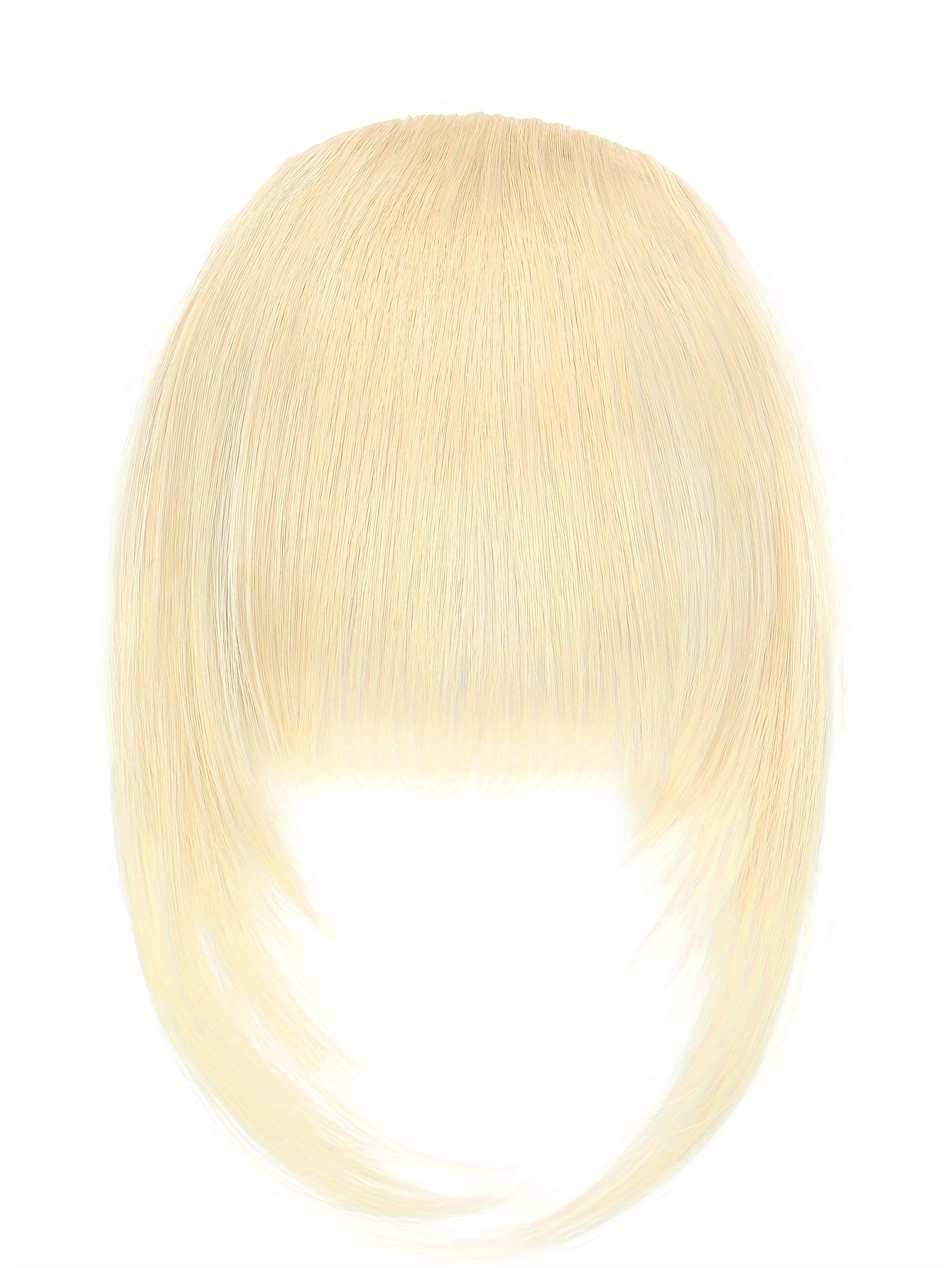 synthetic wig with 12 inch bangs on   suitable for daily   ladies details 38
