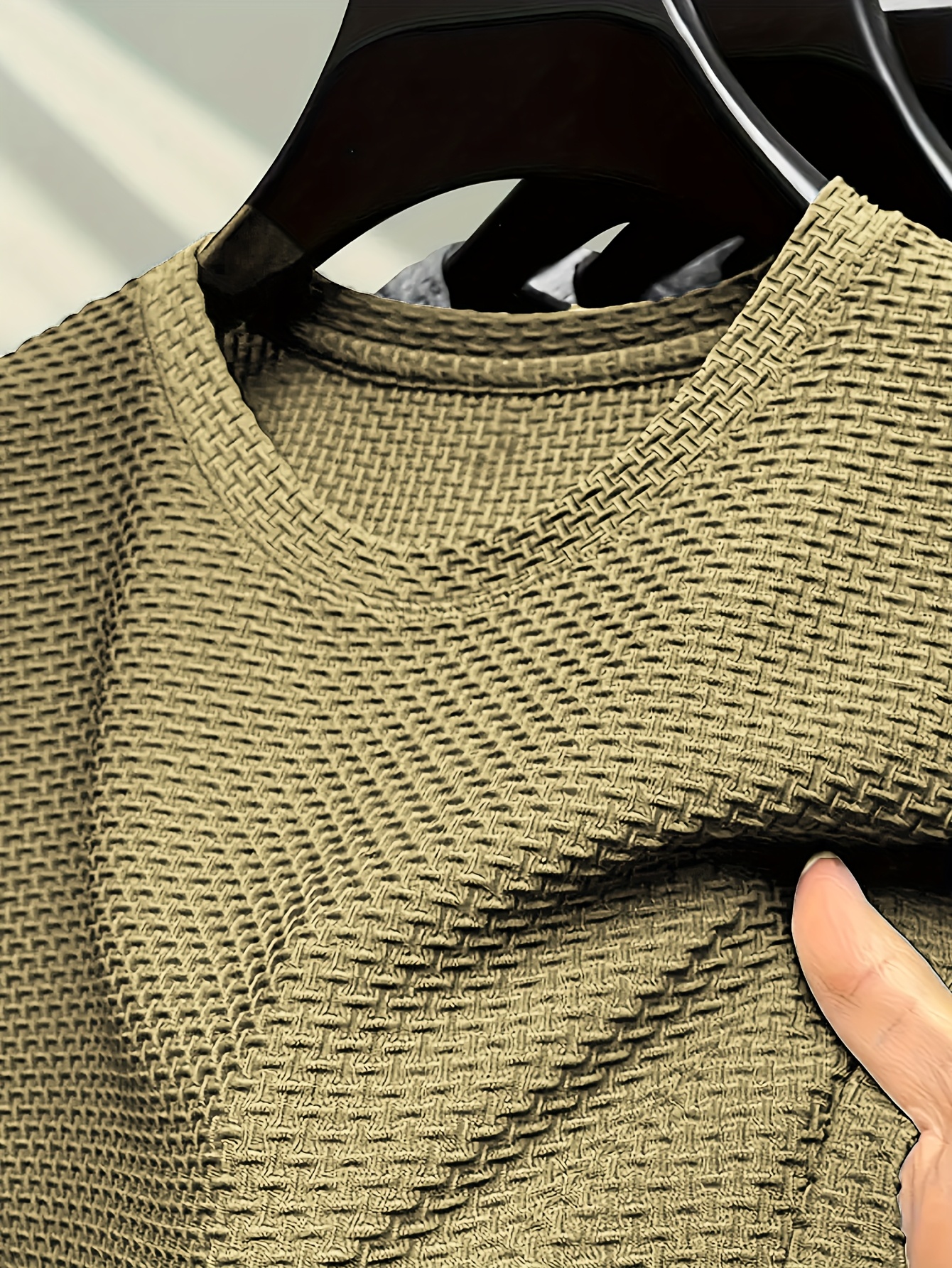 1pc Men's Ice Silky Fiber Crew Neck T-Shirt - Breathable Moisture-Wicking Workout Tee, Loose Fit Short Sleeve for Gym & Casual Wear, Lightweight Non-See-Through Fabric