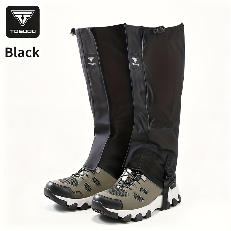 TEMU Tosuod Outdoor Snow Boots Desert Foot Covers Snow Country Snow Protection Leg Guards Mud And Insect Hiking Gaiters