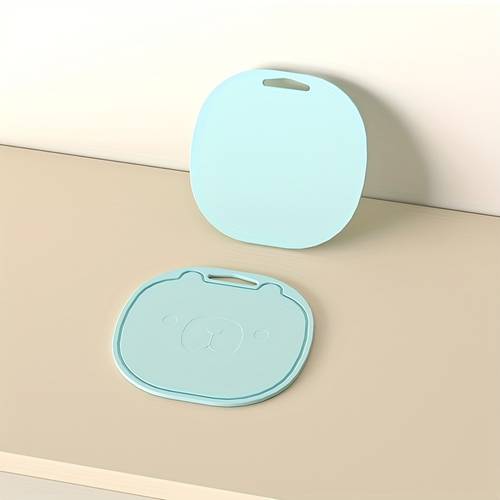 non slip silicone cutting board with grip handle 100 grade flexible chopping mat dishwasher safe and easy to hanging hole for storage ideal for home kitchen picnics parties 1pc in multiple vibrant colors