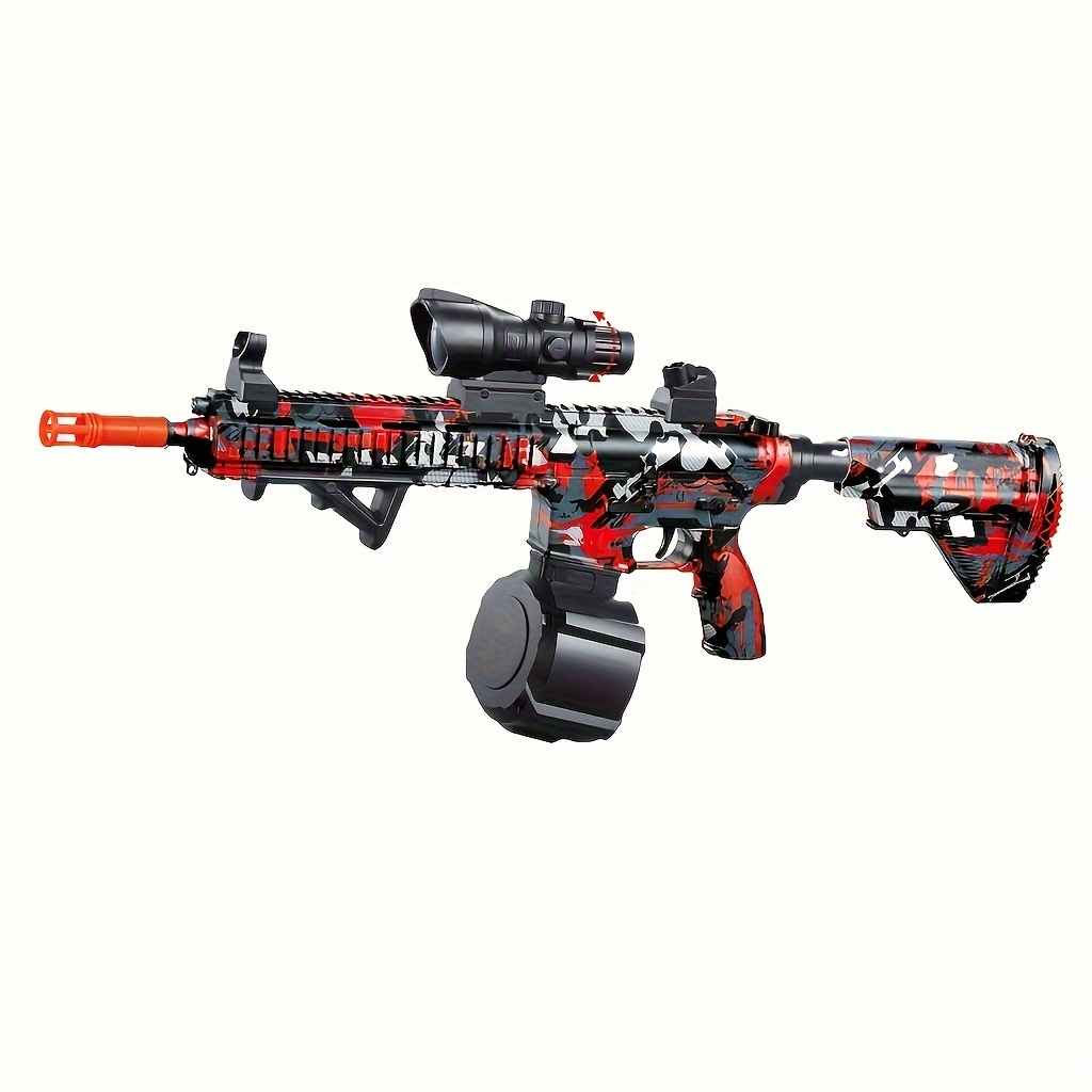 Blaster Gun, Electric Ball Blaster, High Orbeez Gun Performance Cool Toy Gun, Rechargeable Splatter Ball Toys for Outdoor Activities Shooting Game Party Favors.Christmas and New Year Gift