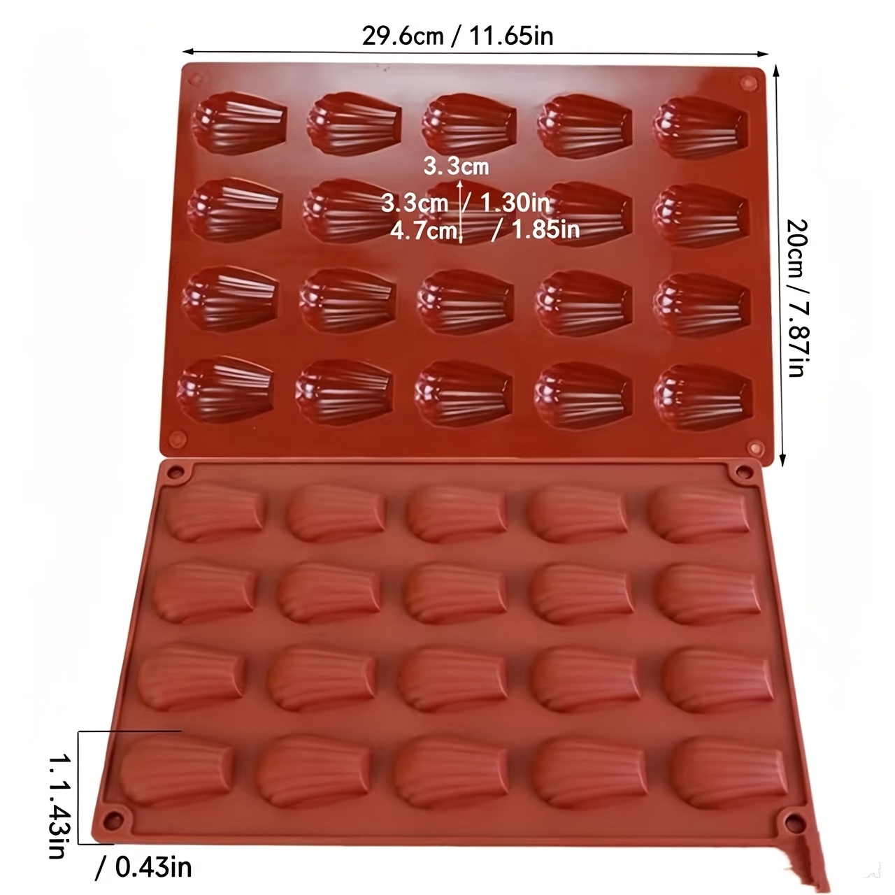 TEMU ISMIO 1pc Moule à de , Moule en Silicone Multifonctionnel pour Chocolat, Moule à Gâteau de Dessert Maison, Moule aux Hautes Températures pour