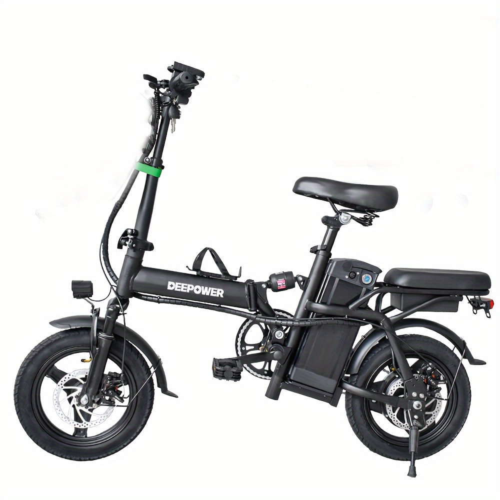 TEMU Electric Bike For Adults, City With Removable Battery Electric To 20 Mph, Pas Range 30-40 Miles, Ebike With Removable Battery, With Brake Lights, Turn . Birthday Gifts And Valentine's Day Gifts