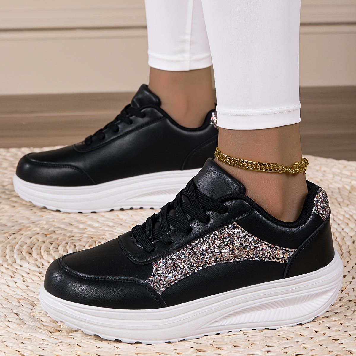 Shiny platform shoes hotsell