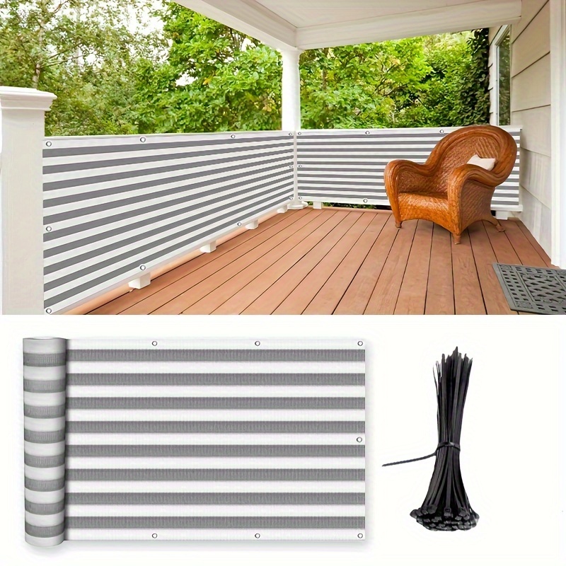 Recinzione Copertura Balcono 100 x 300 cm Protezione Della