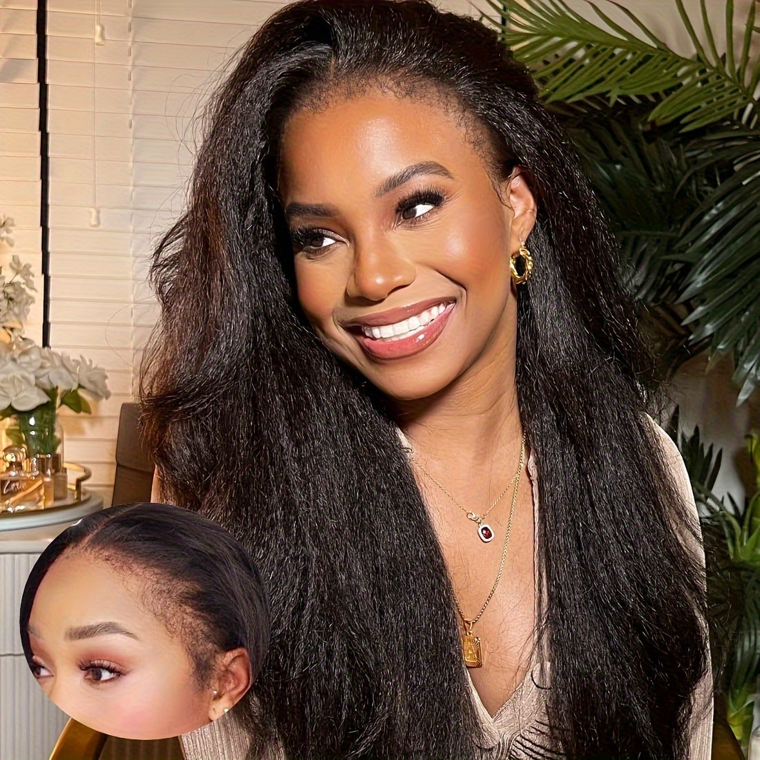 Realistic natural wigs hotsell