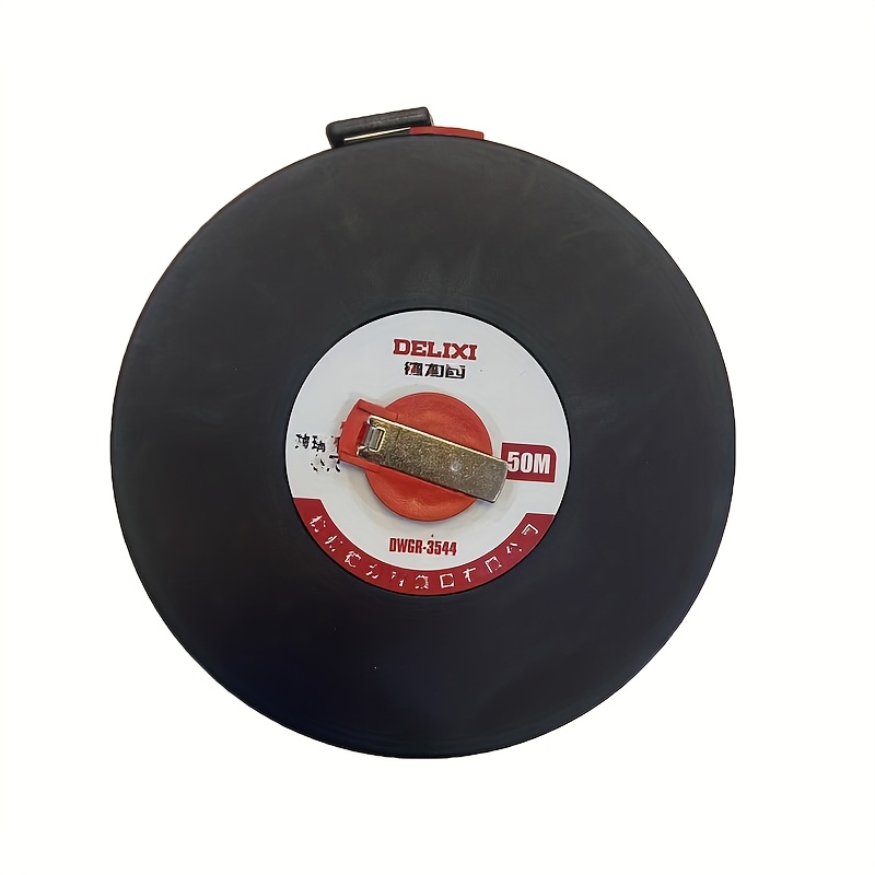 Image of 50m Fiberglass Tape Measure - Heavy Duty Industrial Soft Ruler, Anti-slip And Durable For Construction/surveying, Cloth Tape