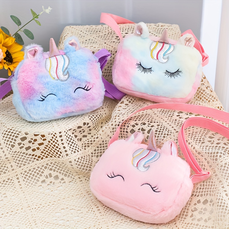 

1pc New Unicorn Shoulder Bag, , Multifunction Bag, Photo Props,