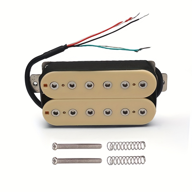 Vintage Aluminum Nickel Cobalt 5 Double Coil Electric Guitar Pickup LP for Guitar Neck and Bridge, Guitar Pickup, Guitar Accessorie