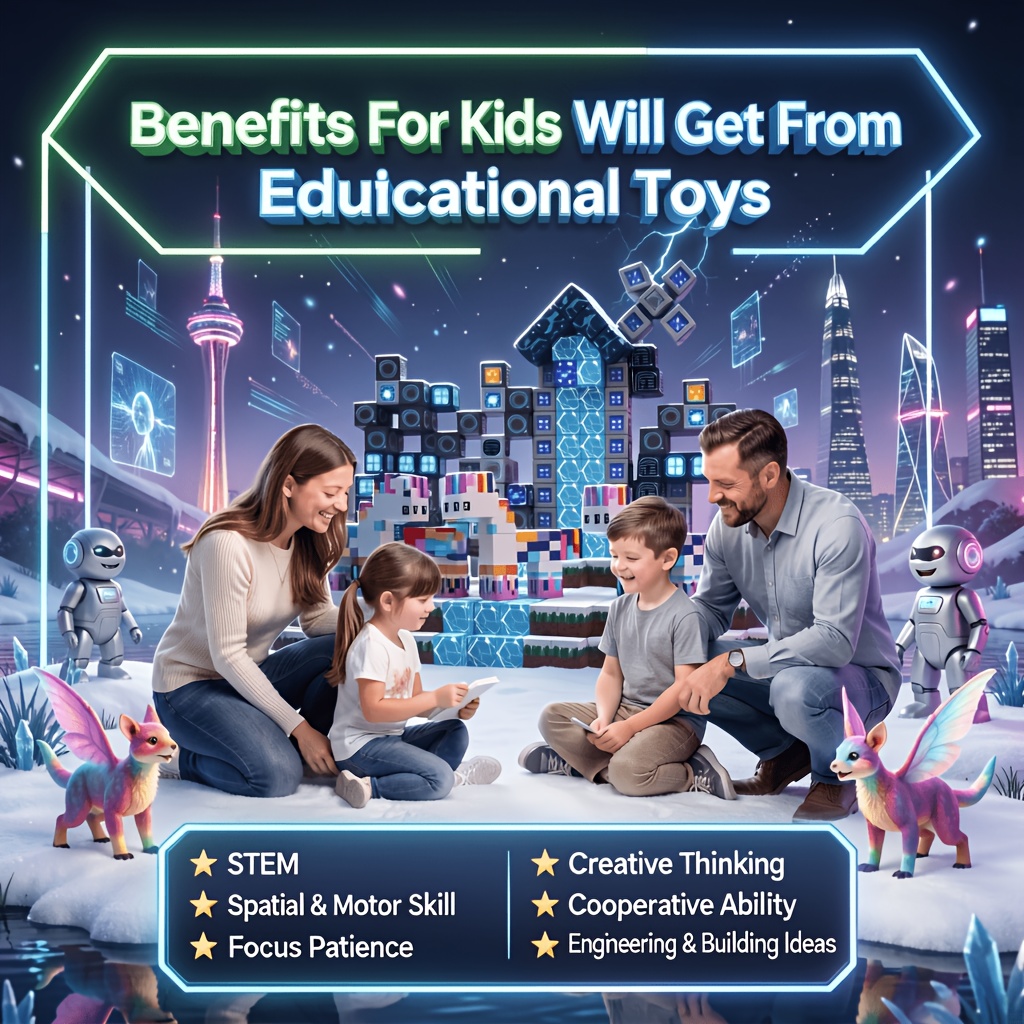 100pcs Magnetic Building Blocks for Sensory Training and Fun