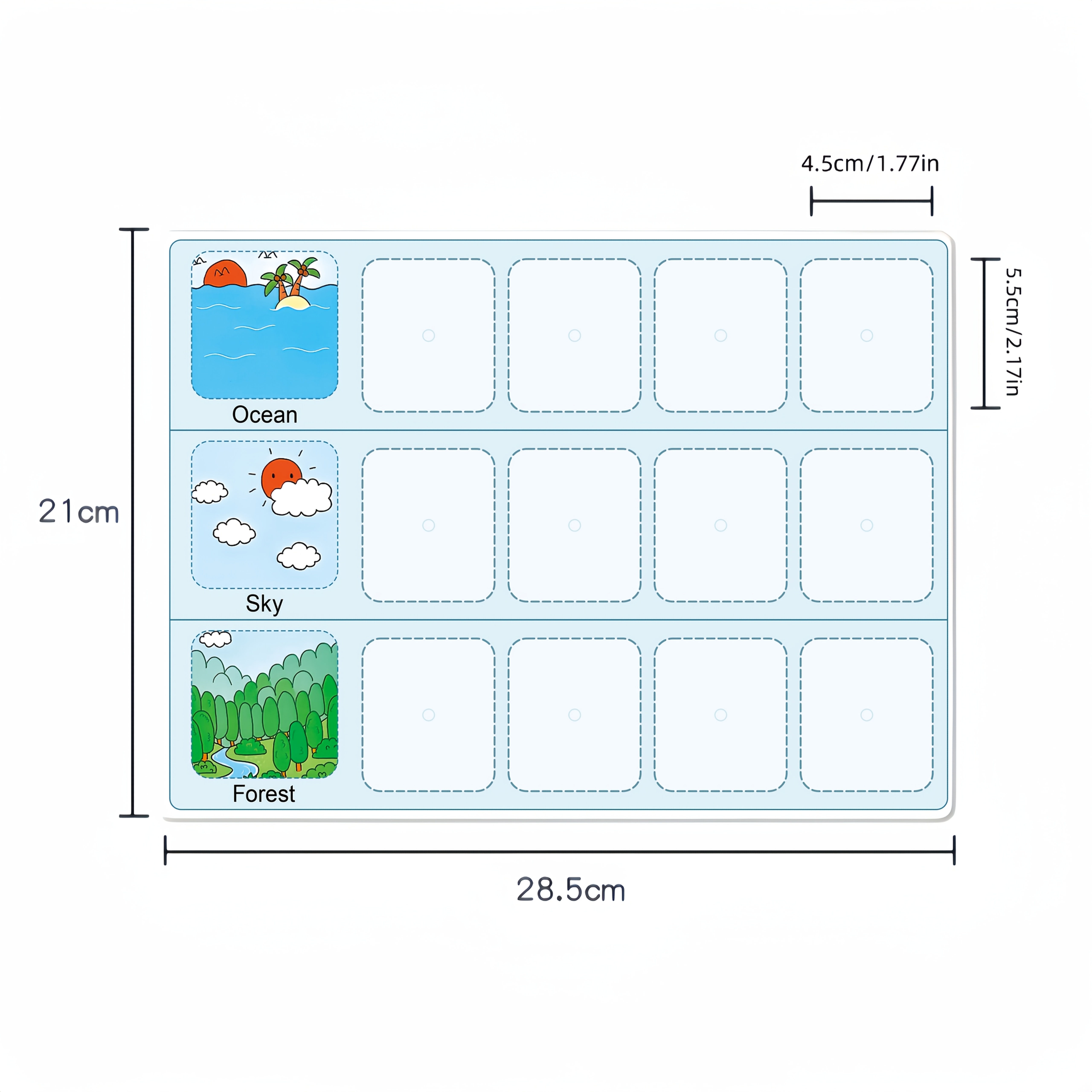 Logical Thinking Training Cards for Kindergarten Children