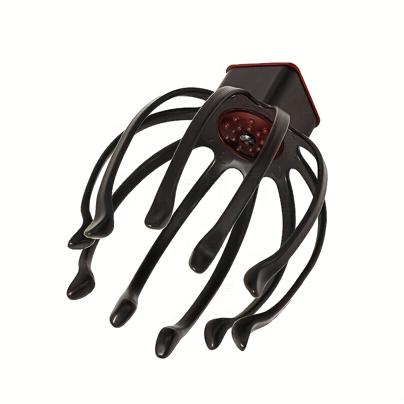 Image of Electric Octopus Claw Scalp Massager, Usb Rechargeable 3-speed Adjustable Portable Vibration Massager, For Massage Experience, Ideal Gift For Men And Women