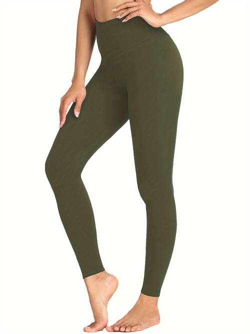 super soft leggings for women high waisted tummy control no see through workout yoga running pants leggings