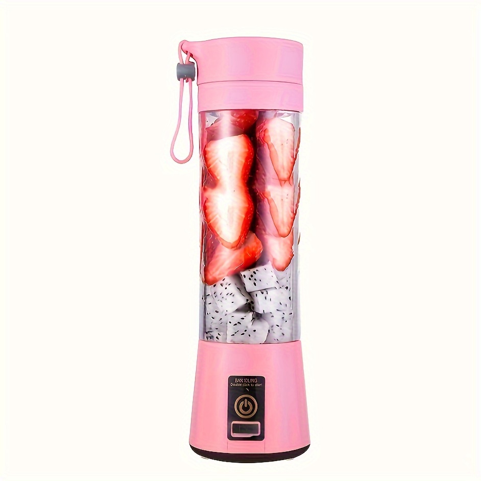 1pc wireless portable blender usb rechargeable mini   for juice shakes and smoothies juice milk fruit vegetable mini juicer cup details 9