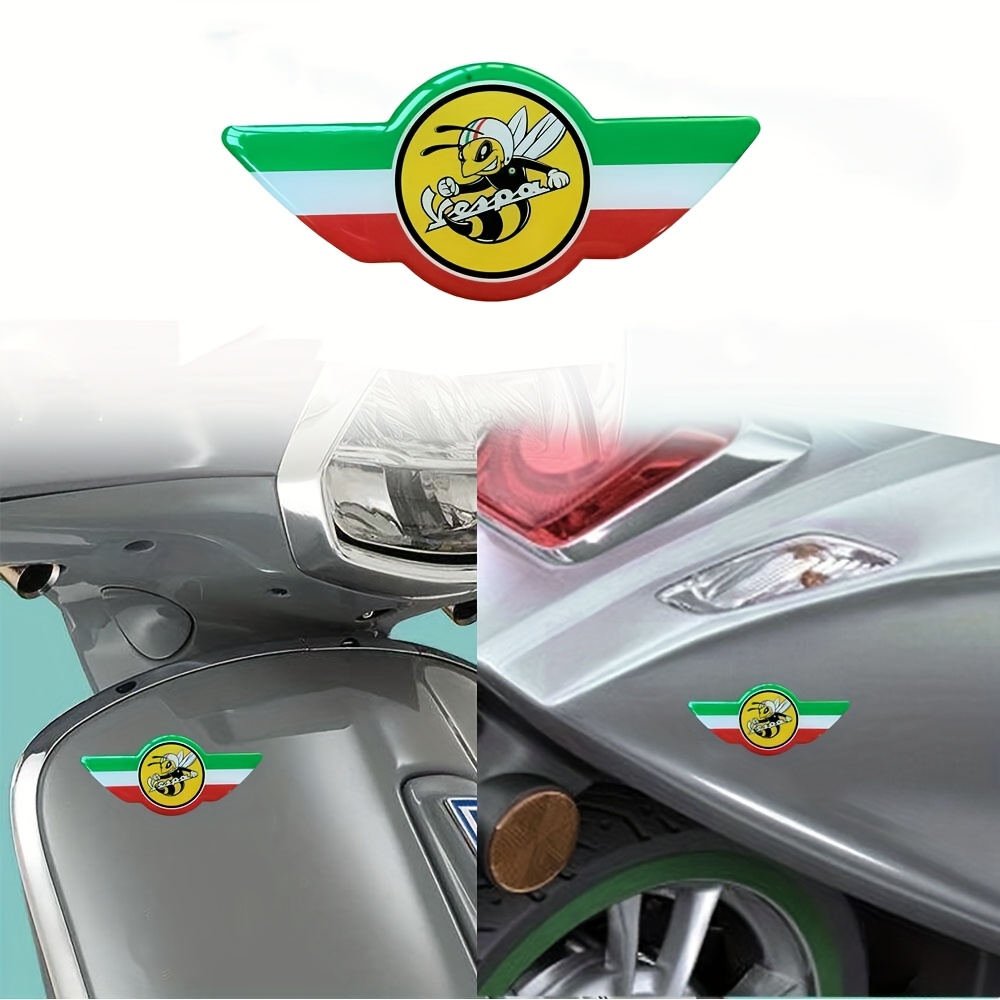 3d Resin Motorcycle Car Front Fairing Decals Italy Sticker Case Motorcycle Body Sticker
