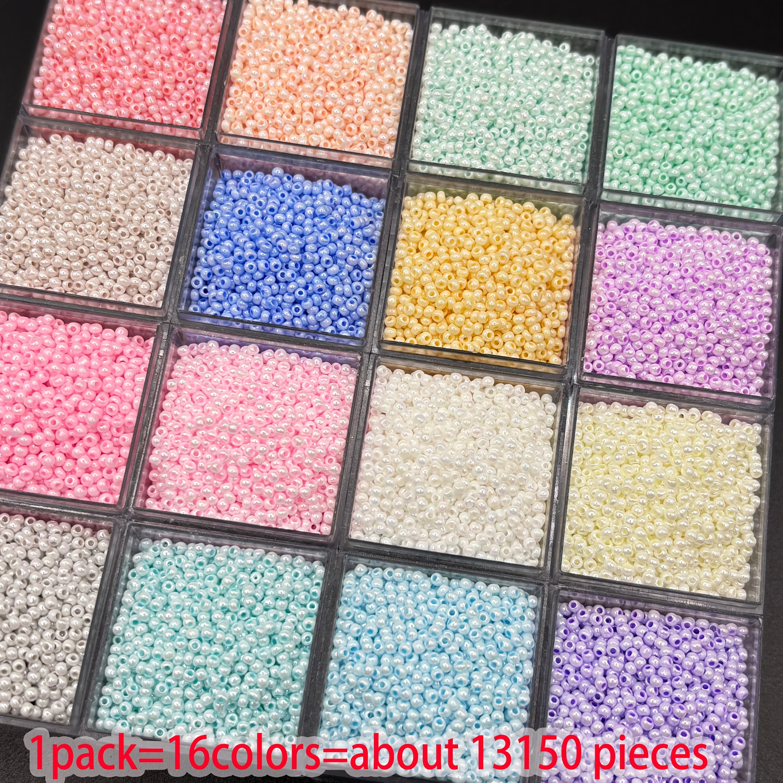TEMU 13150 16 Elegant And 1.8mm Glass Rice Beads And Decorative Beads Suitable For Jewelry Making Diy Handmade Bracelet Necklace Beading Crafts Small