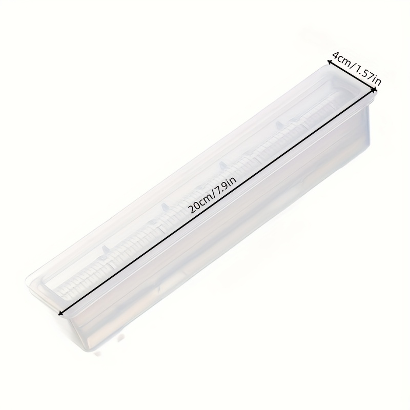 TEMU Roll Sushi Mold, Transparent Bento Mold, Easy To Shape, Diy Rectangular Rice Ball Sushi Making Tool, Rice Ball Making Tool, Rice Ball Sushi