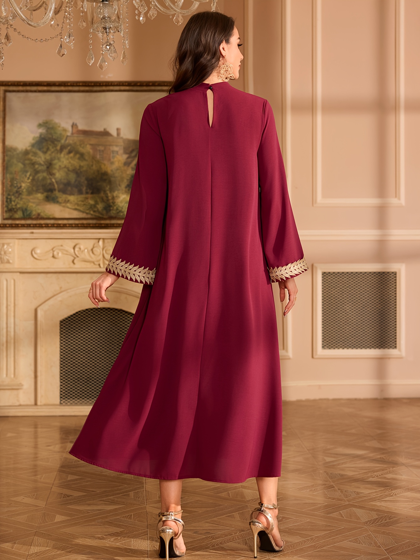 chinese dress ladies Ever-Pretty Pleated Chiffon V-Neck Front Slit Evening Dress Occasion Dress