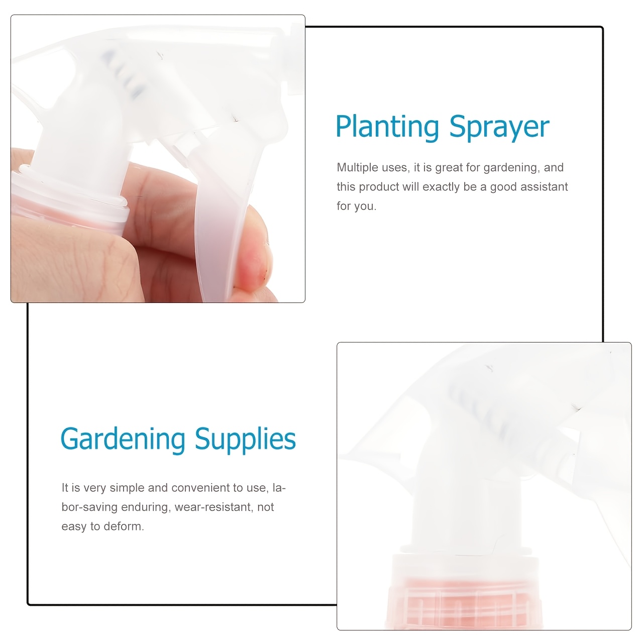 2 pack gardening spray pots lightweight watering cans for indoor succulents and outdoor plants   and durable for home and balcony gardening Product details 2