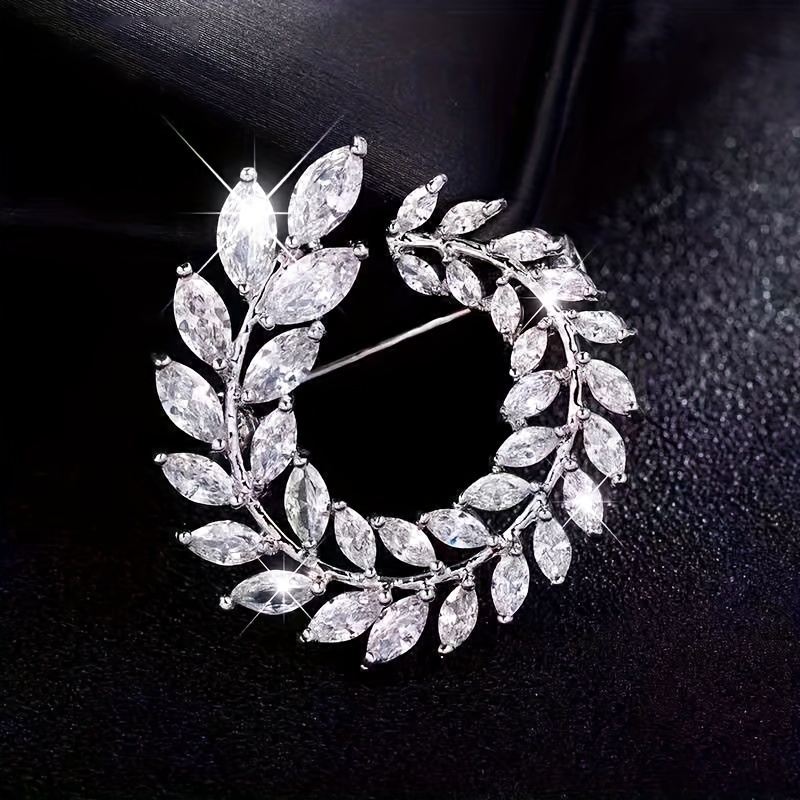 

Artificial Leaves Brooch Accessories Corsage Dinner Place Fashion Ladies Clothes Decoration Spring And Summer Models