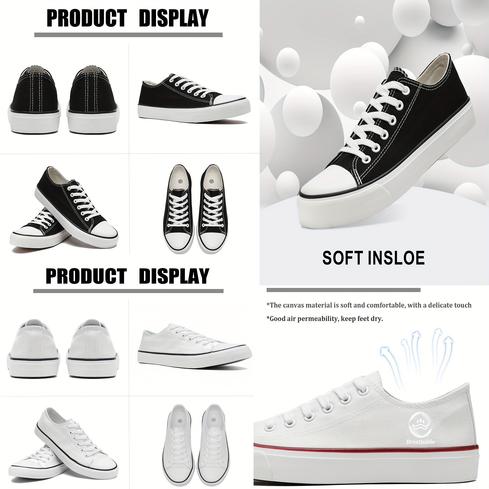 

1 Of Mens' Insole Low-top For Men Footwear