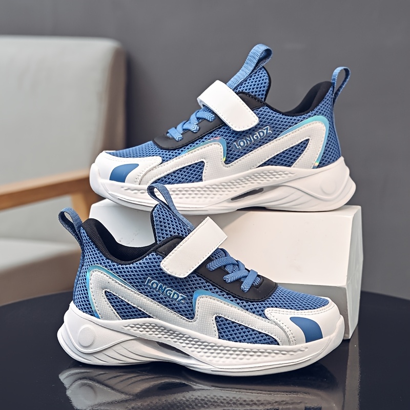 kids boys girls basketball shoes, soft-soled anti-slip sneakers