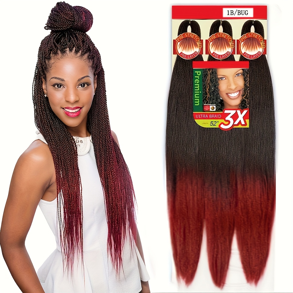 braiding hair sold on Temu United States