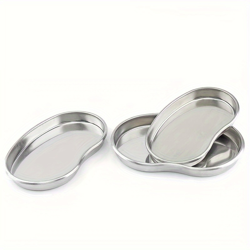 

Stainless Steel Storage Tray - 3 Sizes, Odorless, Battery-free Accessory, Tool Sterilization