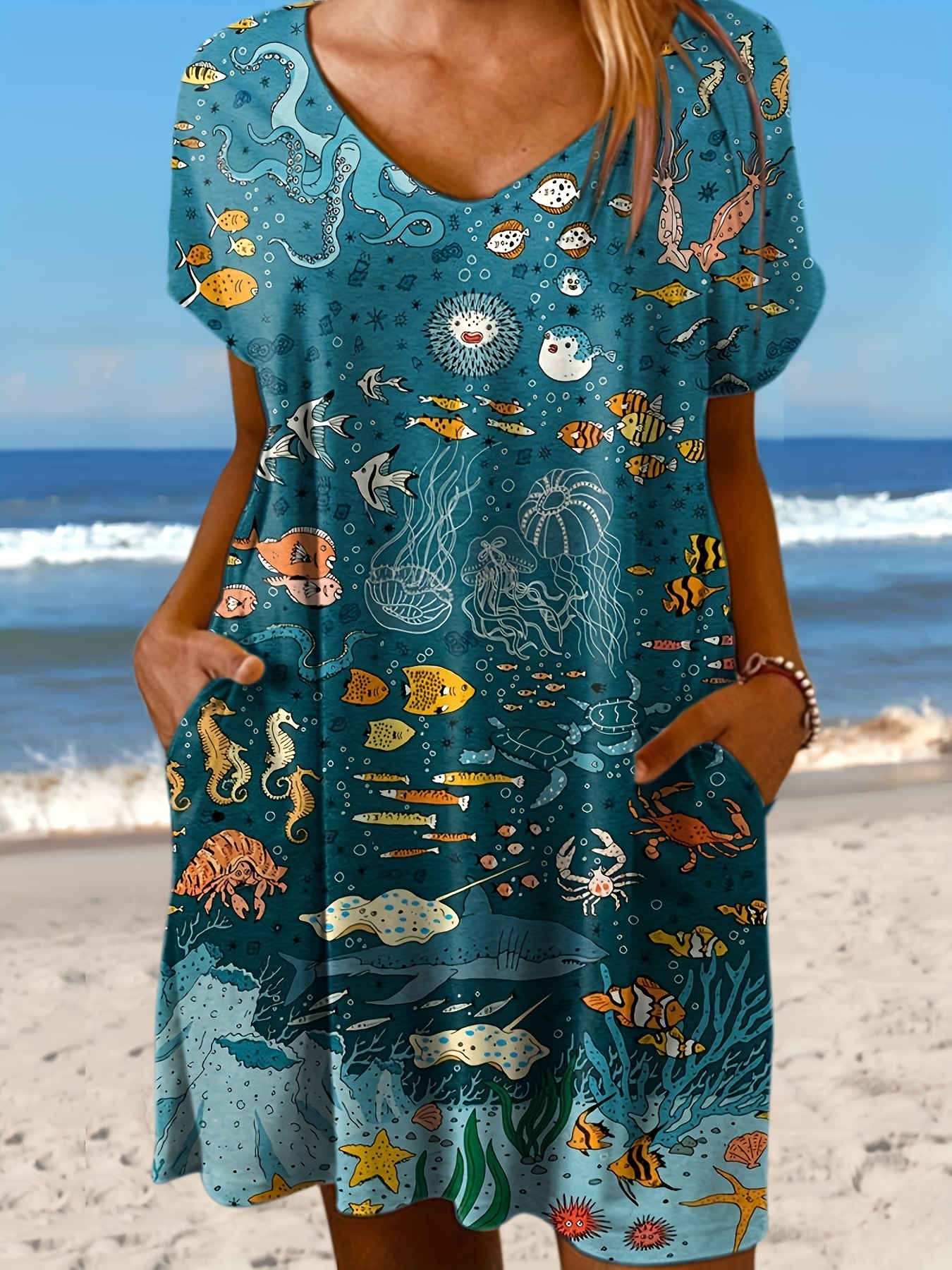 beach summer dresses plus size