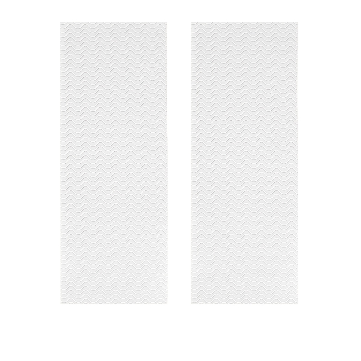TEMU 2pcs Trimmable Anti-slip Shoe Sole Pads, Rubber Self-adhesive Anti-slip Sole Stickers, High Heel Anti-slip Noise-reducing Sole Protectors - Wavy