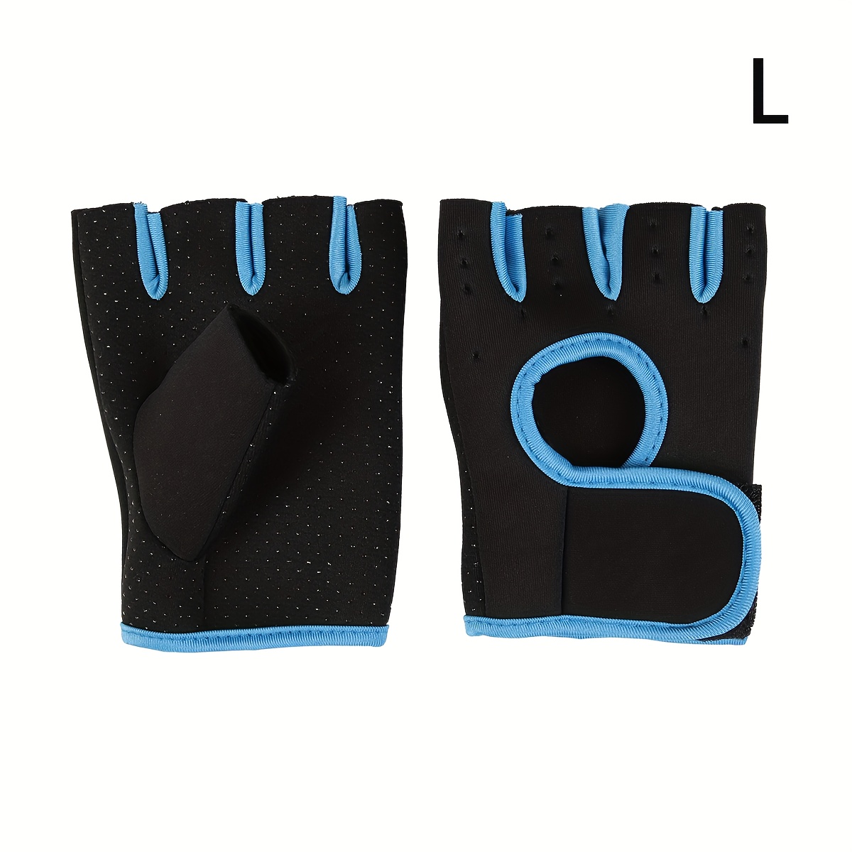 TEMU Guanti da fitness a mezze LINGPENG, guanti sportivi da allenamento per ciclismo - unisex