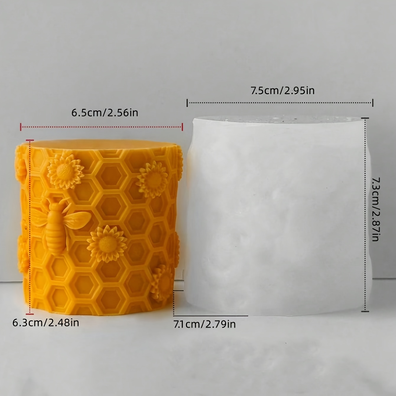 E-shop Bienenstock Räucherkerzen Silikonform Bienenstock Räucherkerzen Gips Heim Ornament Dekoration Silikonform