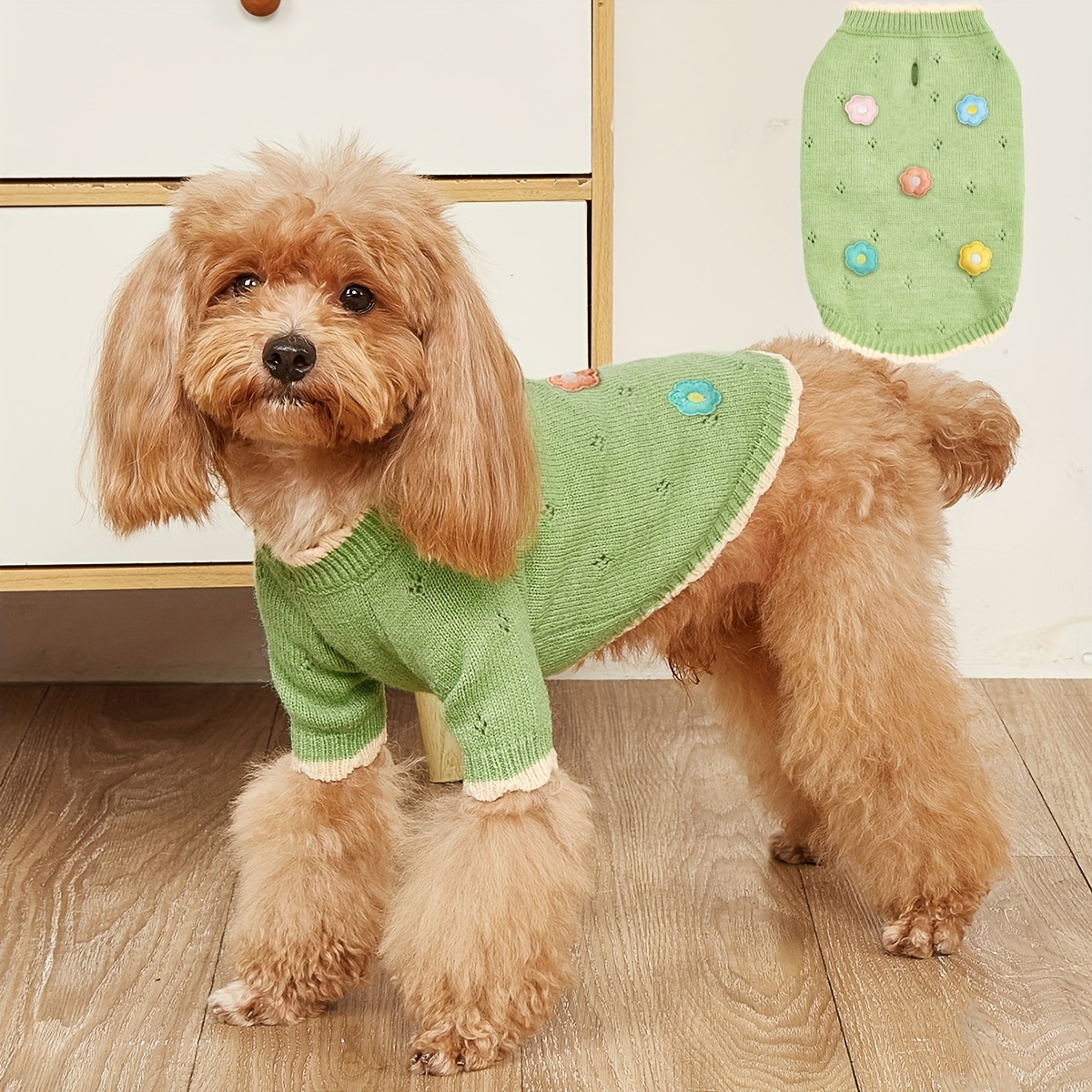 soft warm dog sweater for small medium dogs turtleneck pullover