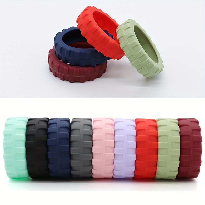Fundas De Silicona Para Ruedas De Maleta - 8 Piezas, Antideslizantes, Protectoras De Suelos